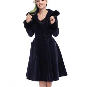 NWT Collectif Callie Velvet UK10